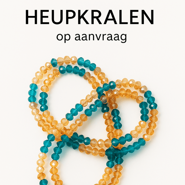 Heupkralen Op Maat – Kristallen Kralen – Handgemaakt – Vanaf 80cm