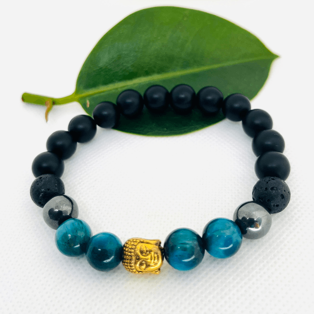 Inner Zen – Mat Onyx & Boeddha Armband