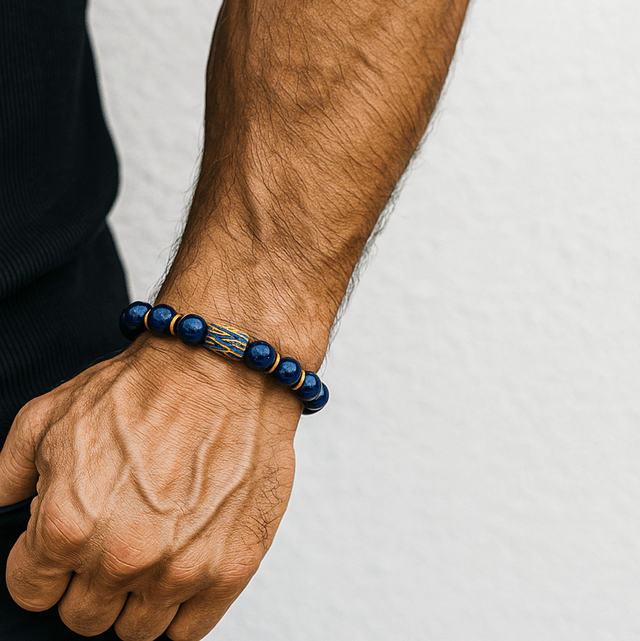 Royal Roots – Blauw Culturele Armband 