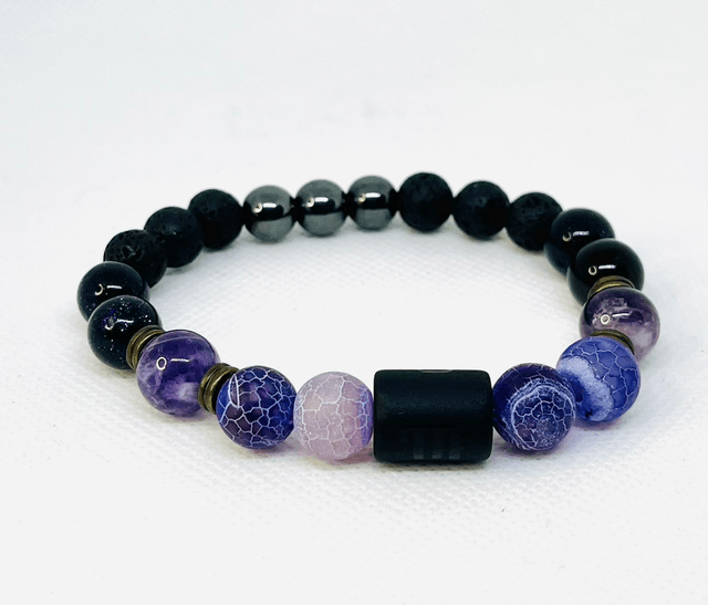 Mystic Night – Paarse Energie Armband