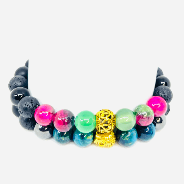 Buddha Flow – Armbandenset voor Kracht & Balans